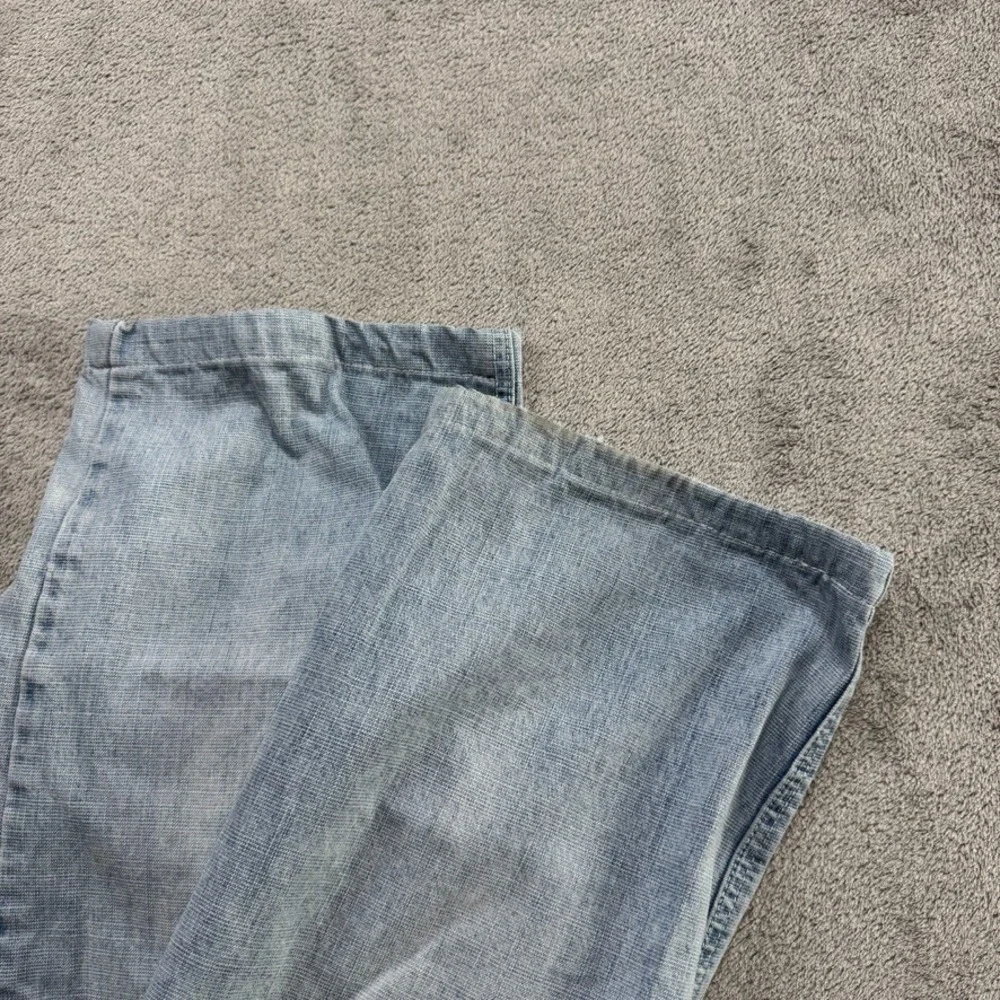 Kno Betta Jeans Mens Measured 29x24  Y2K Baggy Hip Hop‎ Rap Blue